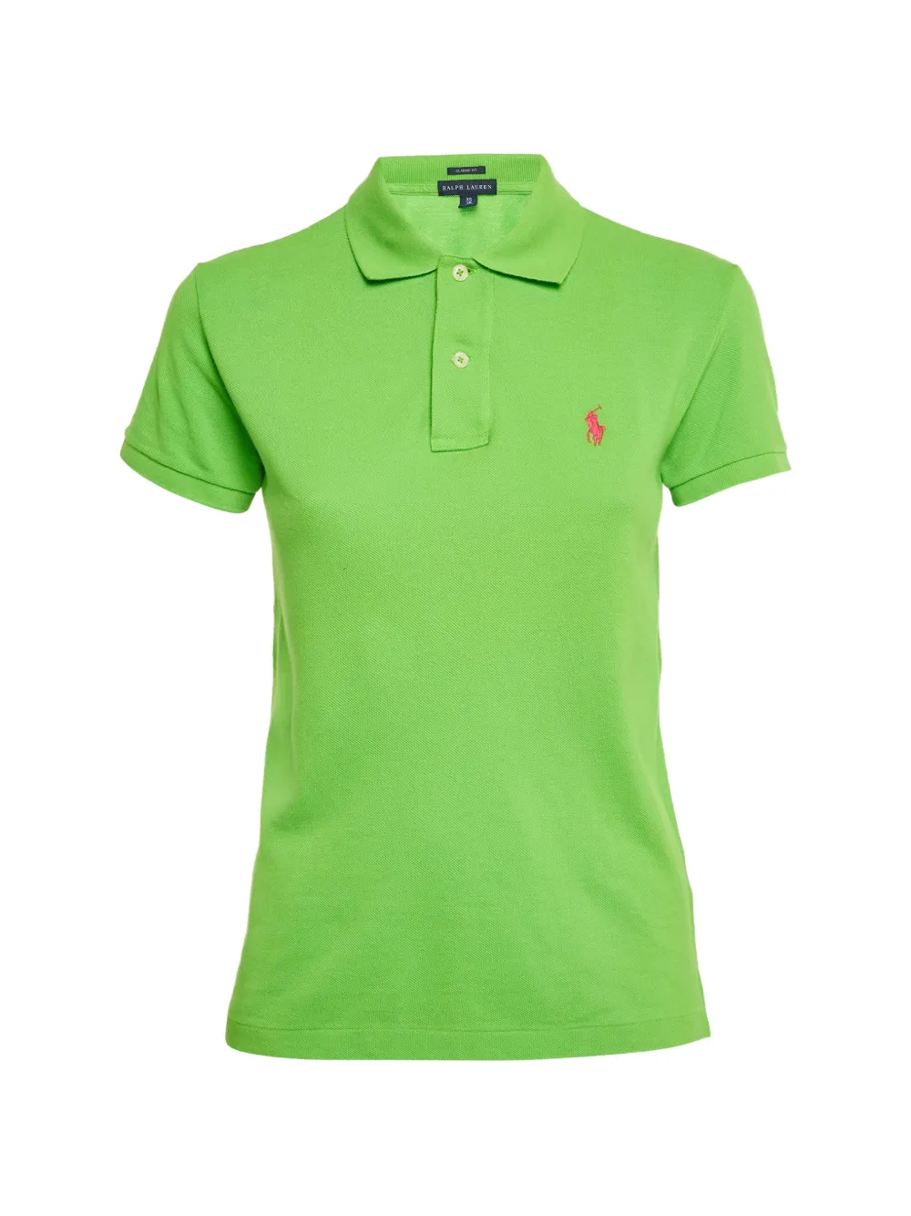 Polo Ralph Lauren embroidered cotton polo top - Verde