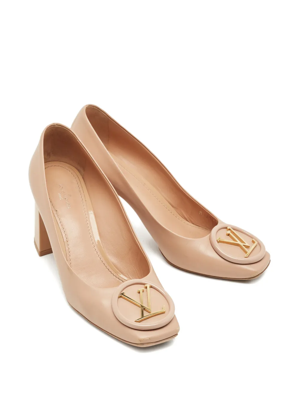 Louis Vuitton Pre-Owned Madeleine logo-embellishment pumps - Toni neutri