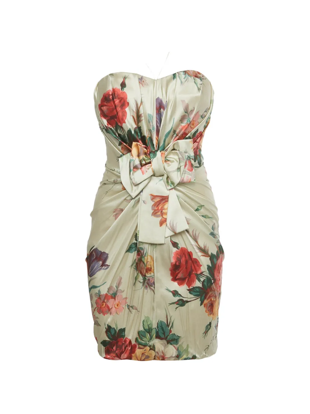 Dolce & Gabbana Pre-Owned Abito corto a fiori - Toni neutri