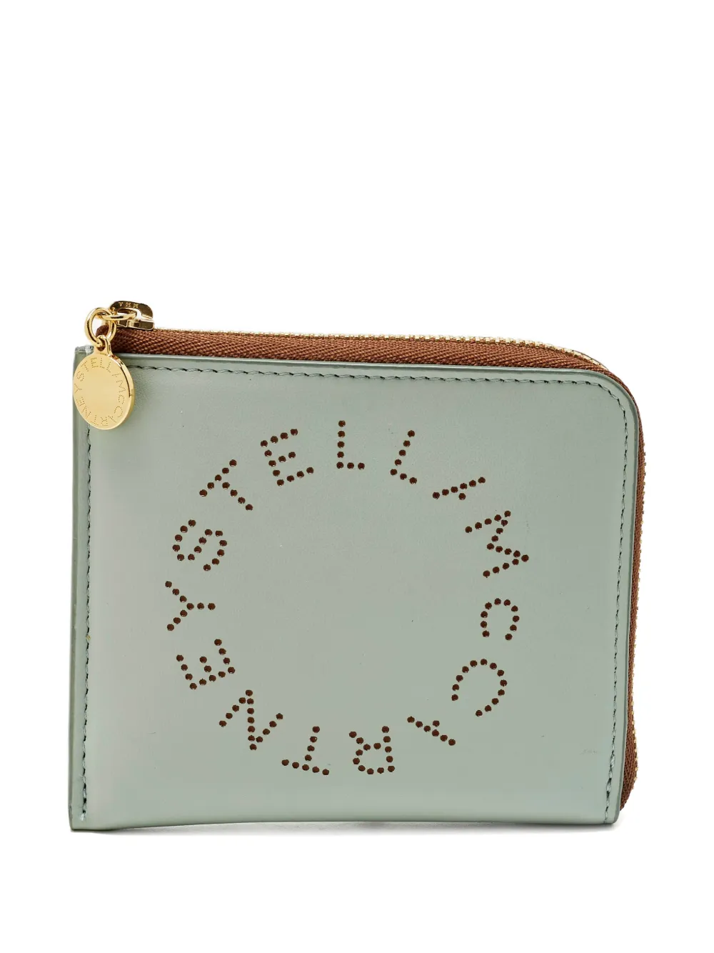 Stella McCartney Pre-Owned perforated logo wallet - Blu