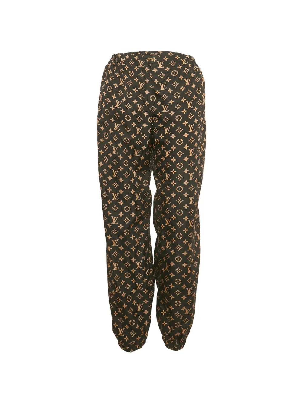 Louis Vuitton Pre-Owned monogram trousers - Nero