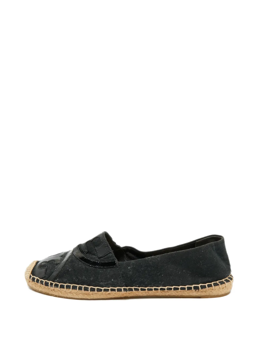 Tory Burch Canvas leather espadrilles - Schwarz