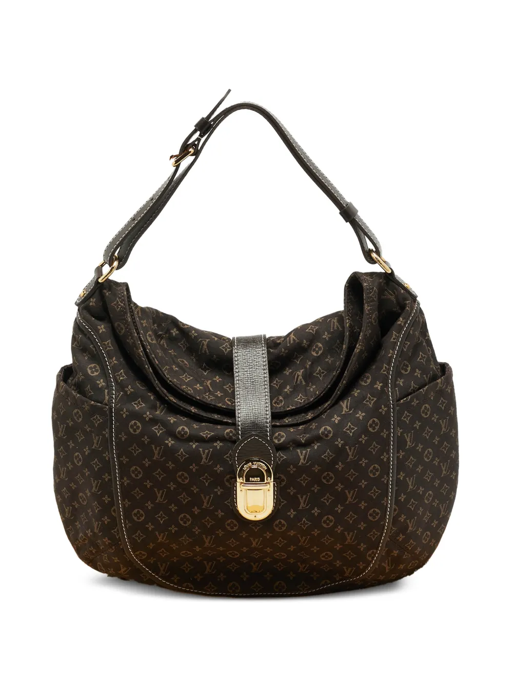 Louis Vuitton Pre-Owned side-pockets shoulder bag - Marrone