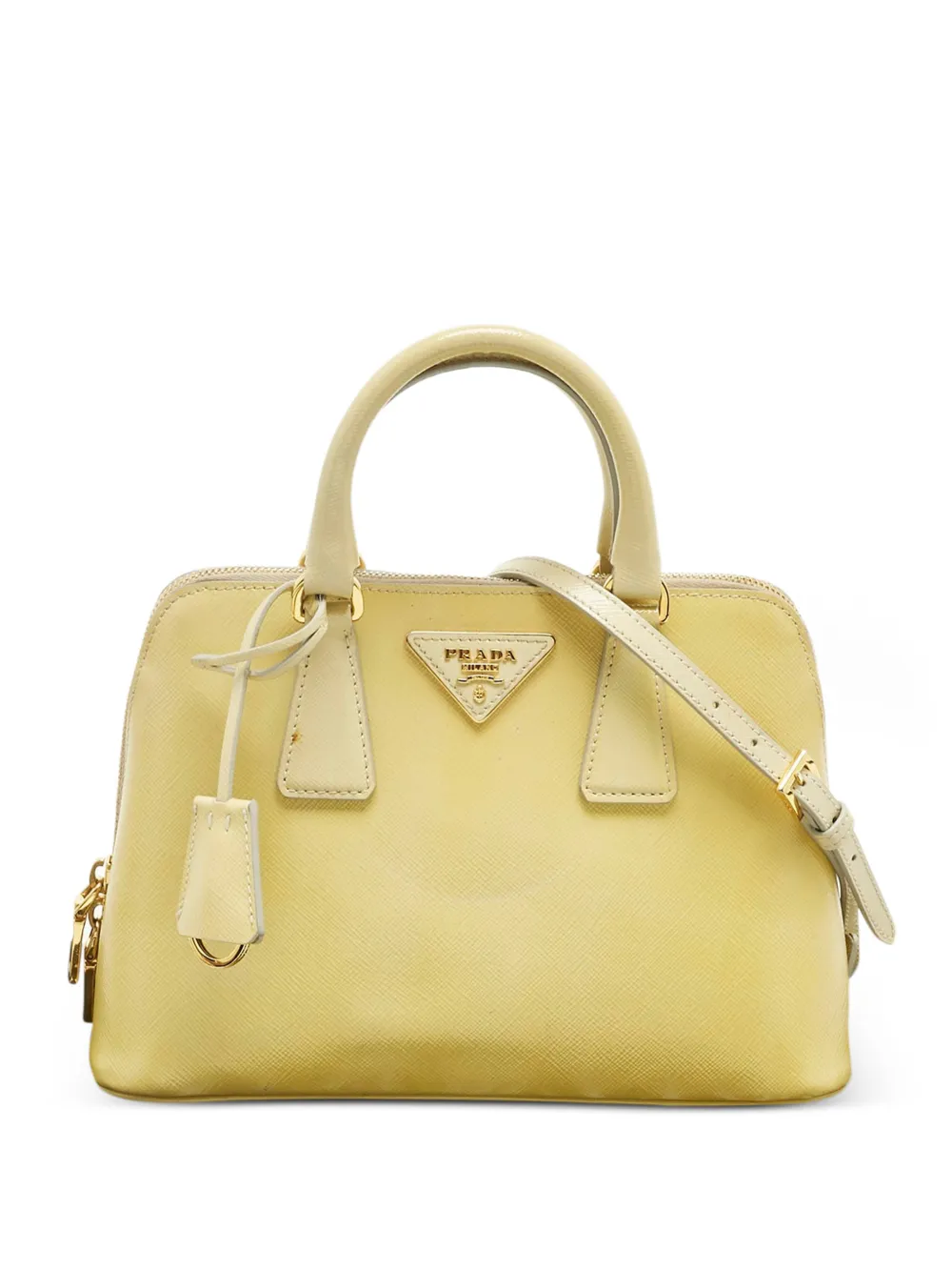 Prada Pre-Owned leather cross-body bag - Giallo