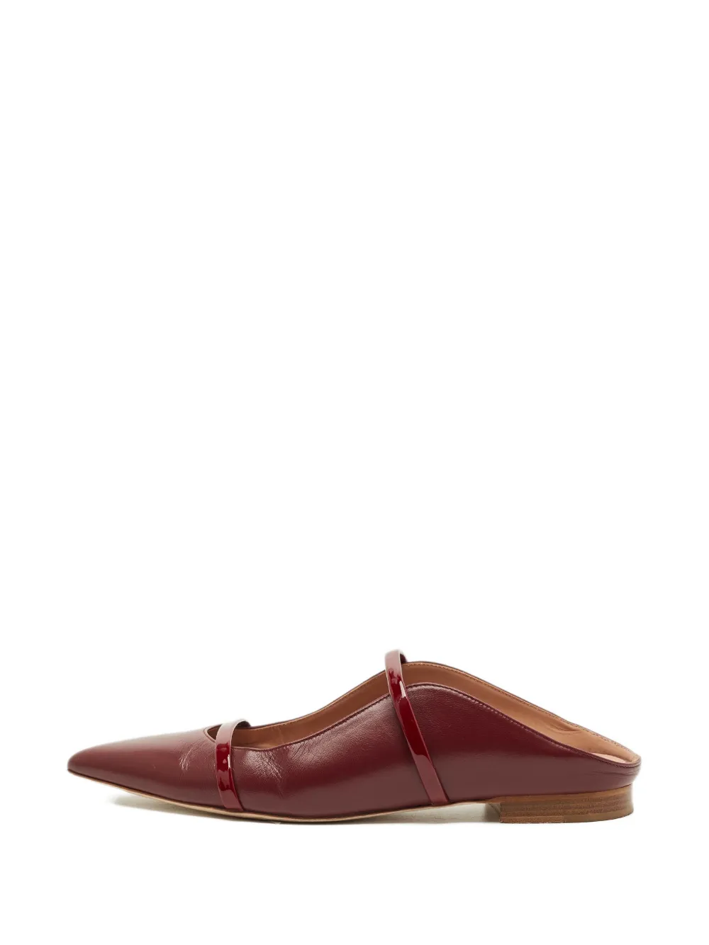 Malone Souliers Maureen pointed-toe mules - Rosso