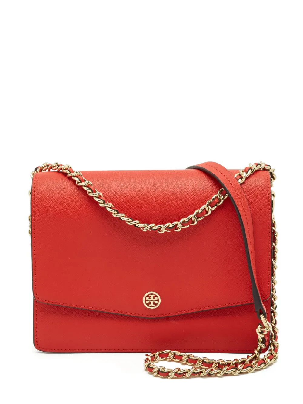 Tory Burch Robinson leather cross-body bag - Rot