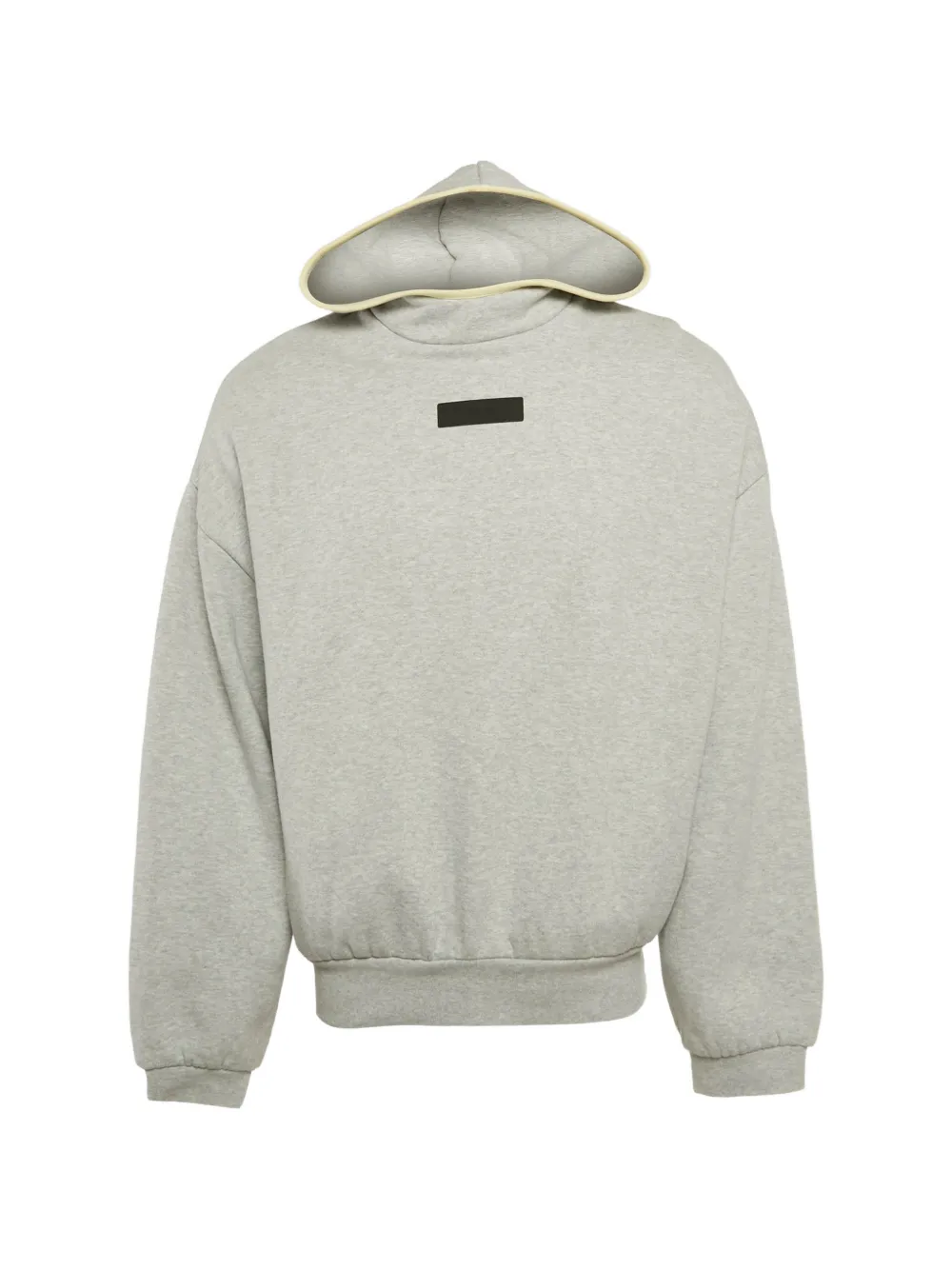 Fear Of God logo-patch hoodie - Grigio
