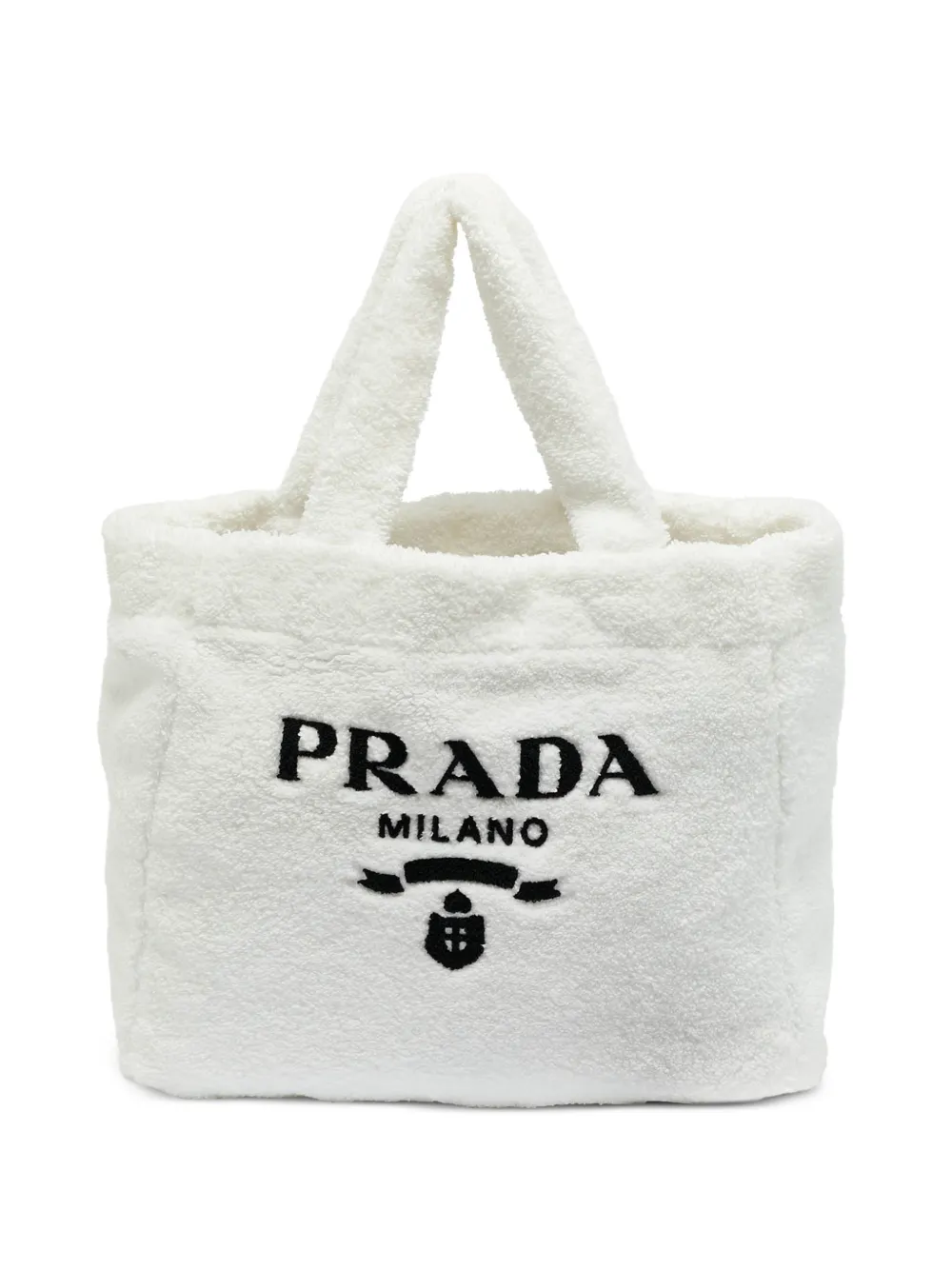 Prada Pre-Owned logo tote bag - Bianco