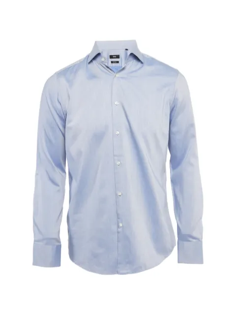 BOSS gabardine regular-fit shirt
