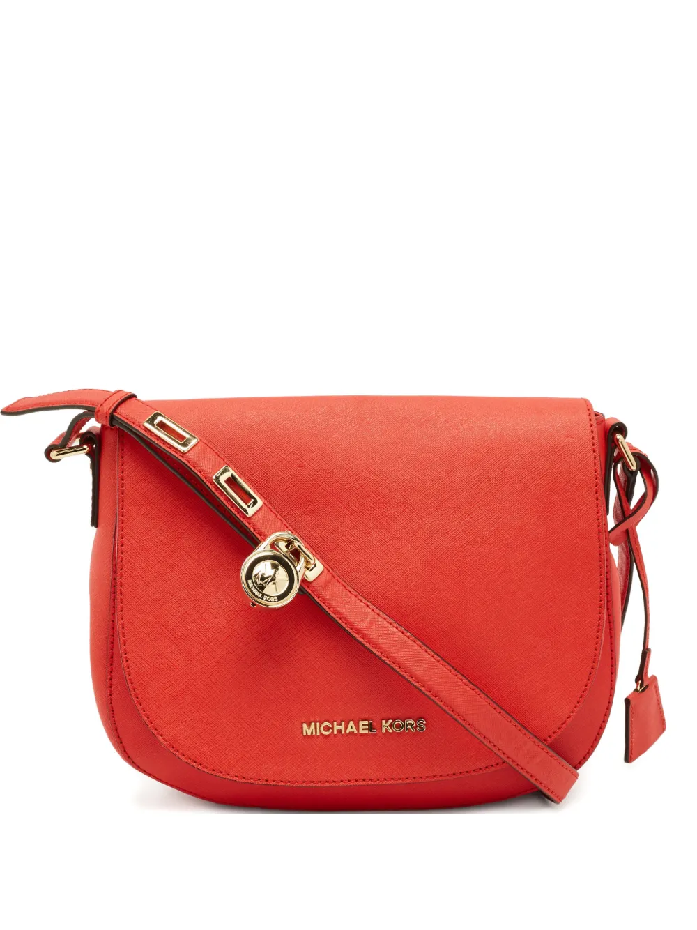 Michael Kors Vintage Hamilton leather cross body bag - Rosso