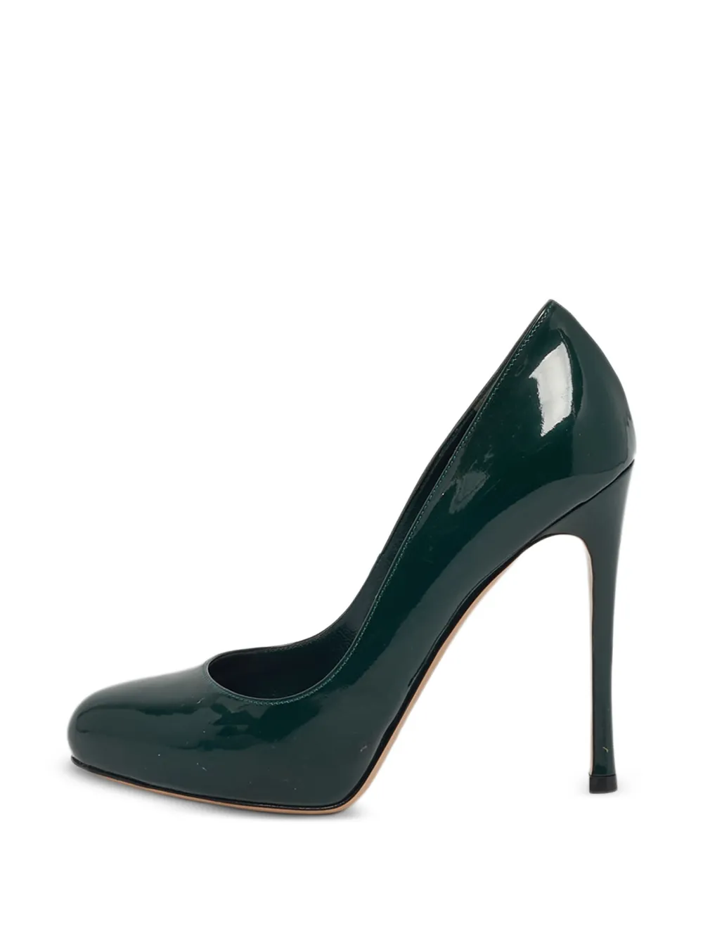Gianvito Rossi platform leather pumps - Grün