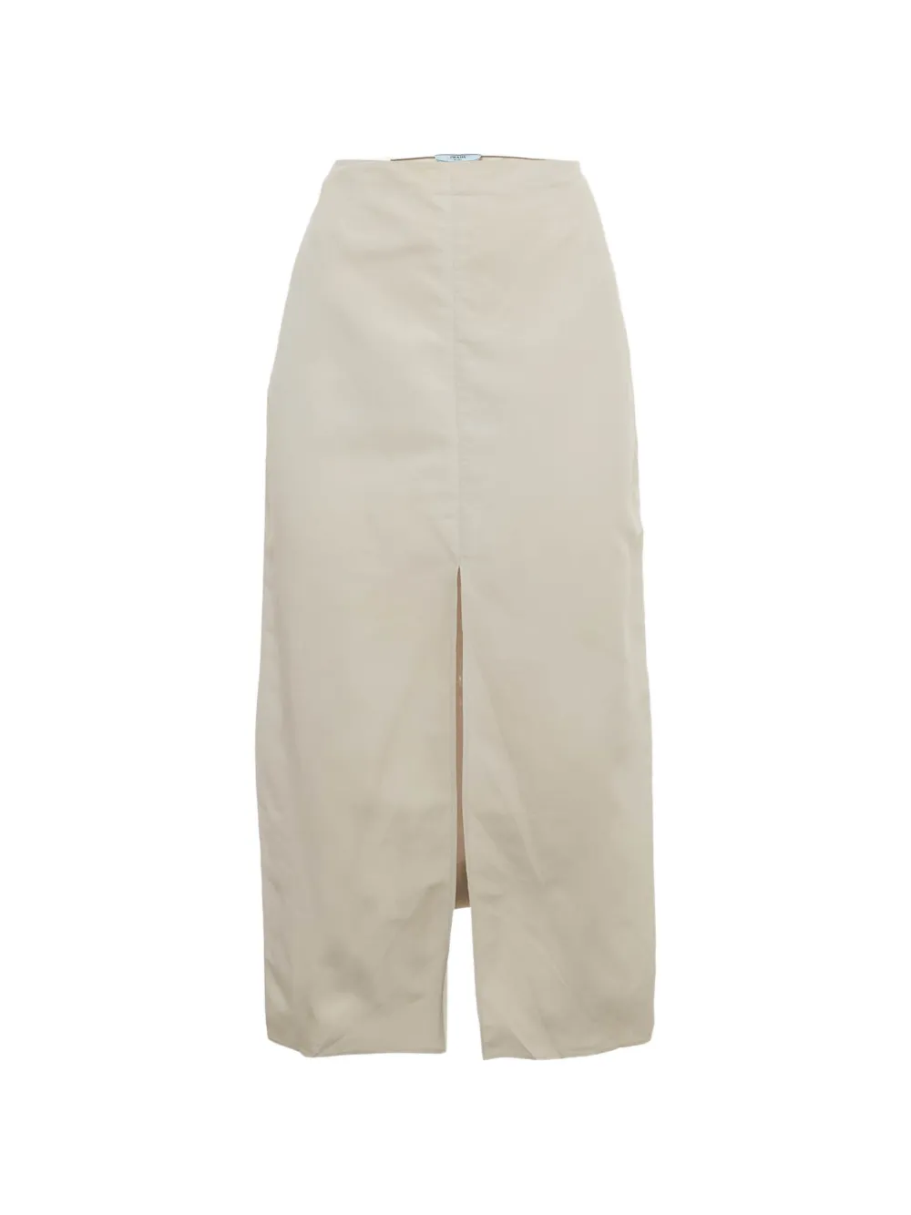 Prada Pre-Owned beige midi skirt - Toni neutri
