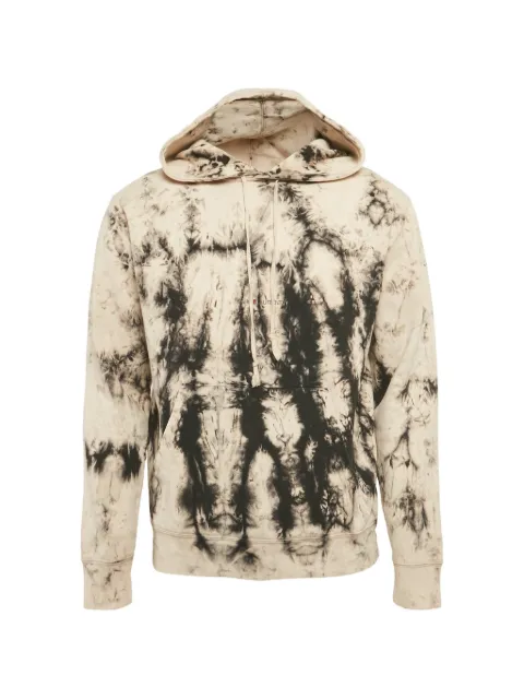 Saint Laurent Pre-Owned dyed cotton hoodie