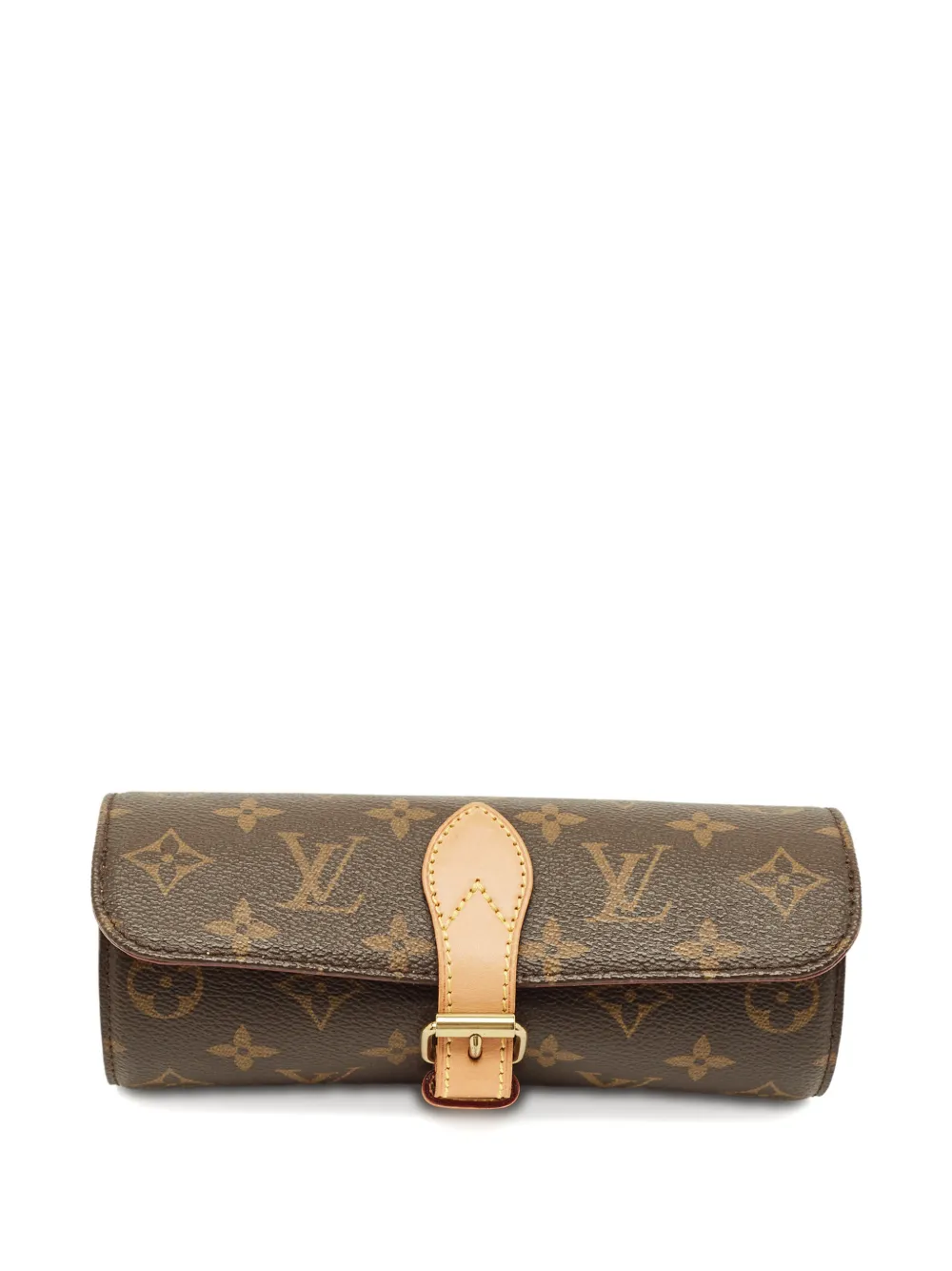 Louis Vuitton Pre-Owned Monogram canvas watch case - Marrone