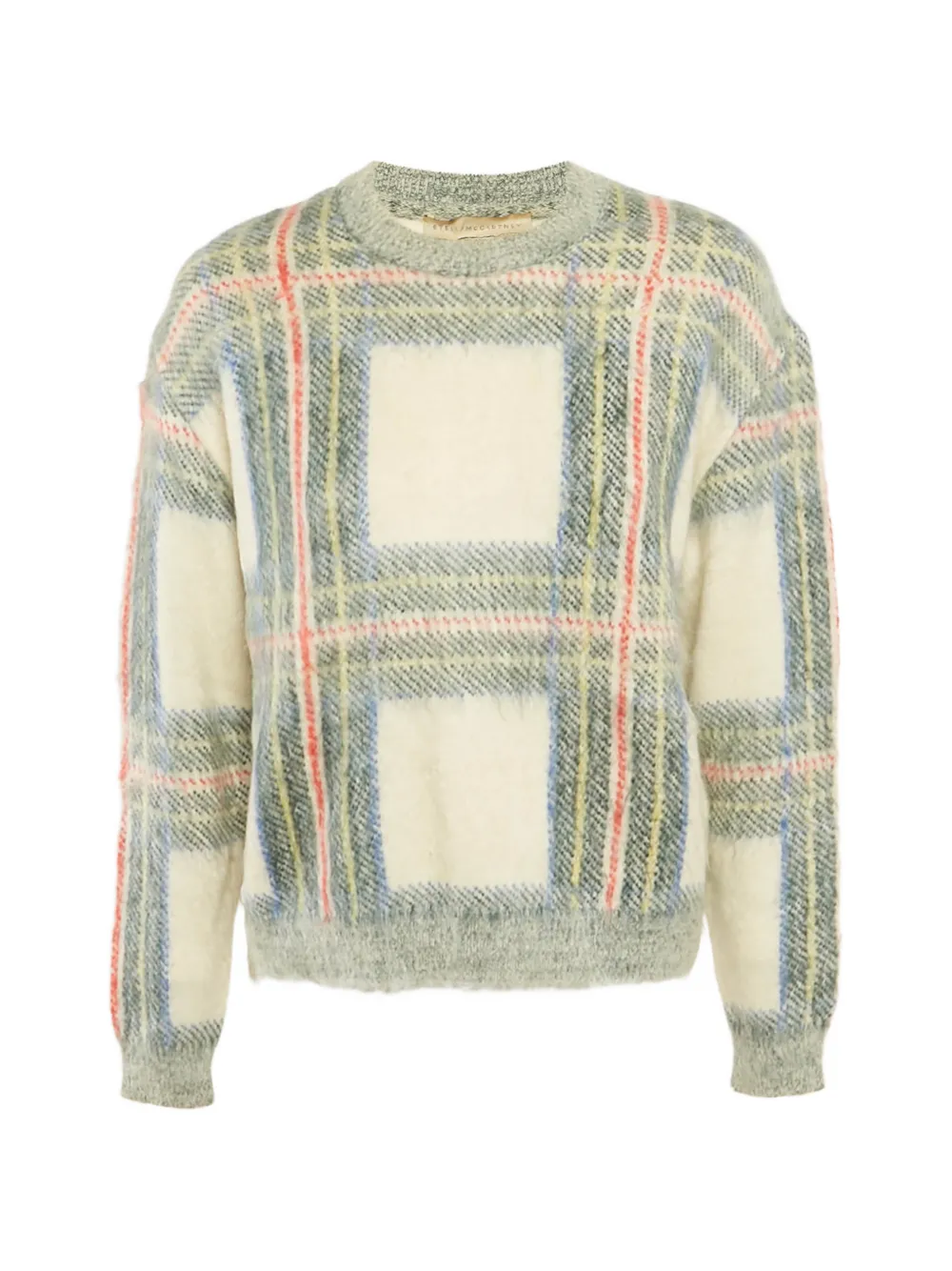Stella McCartney Pre-Owned plaid jumper - Bianco