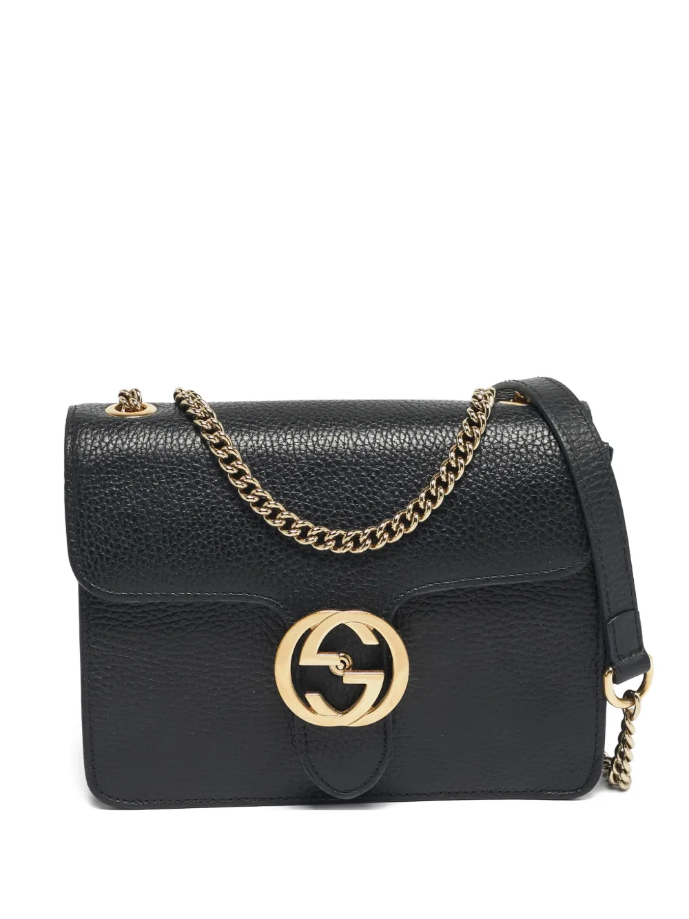 Gucci Pre-Owned leather crossbody bag - Nero