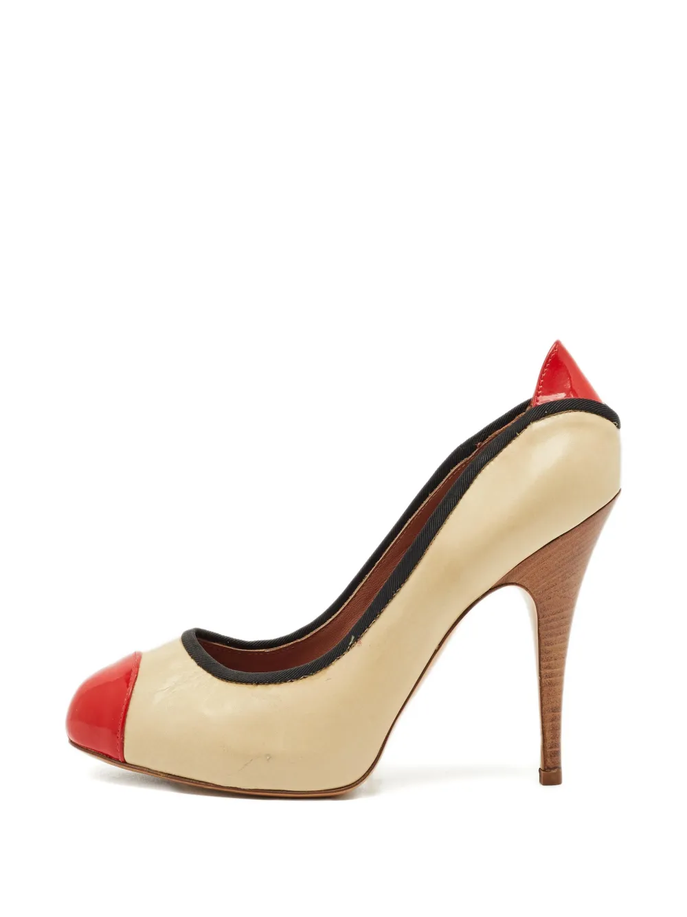 Giuseppe Zanotti Vintage Tricolor cap-toe pumps - Toni neutri