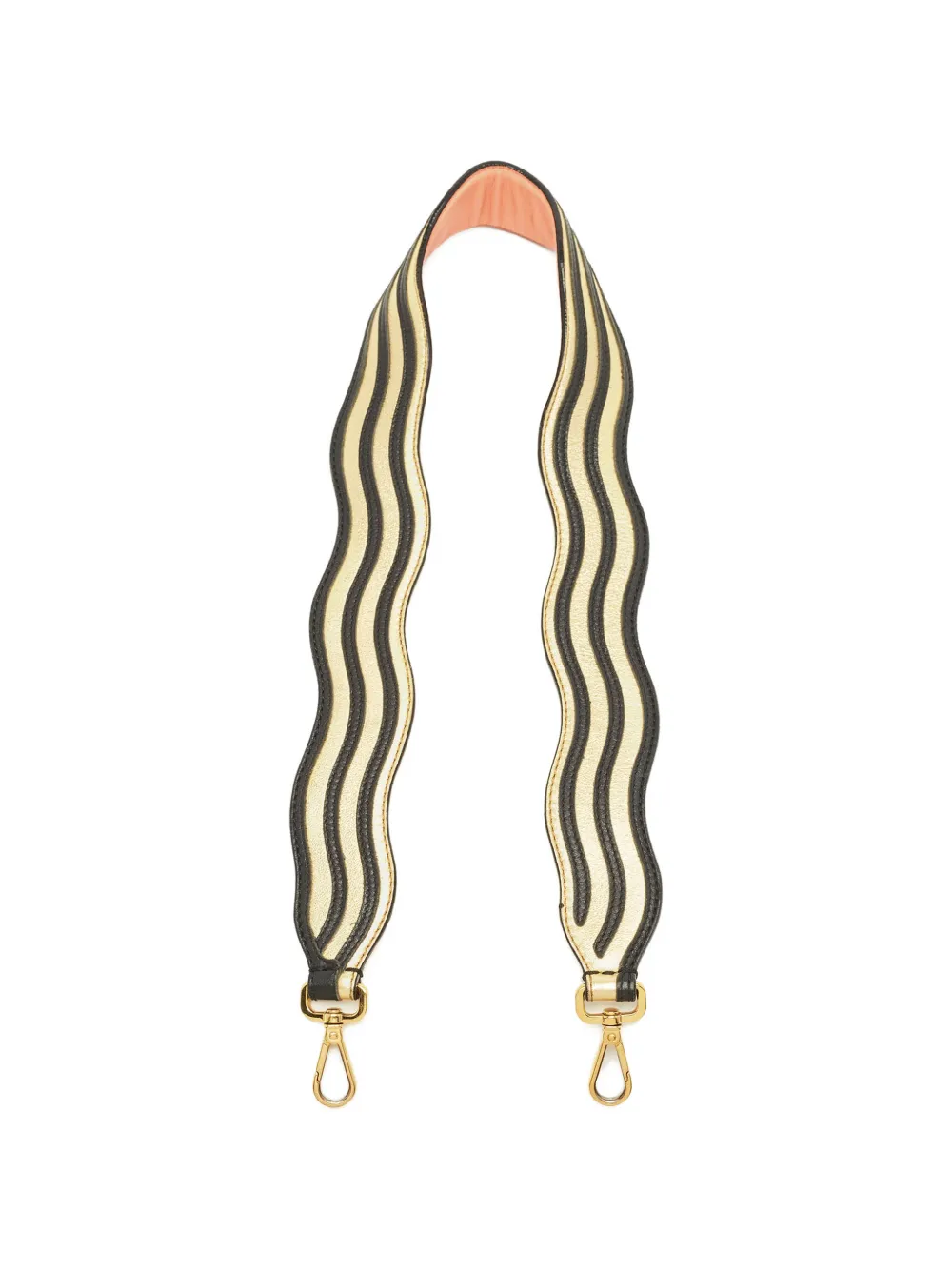 Fendi Pre-Owned stripe strap - Nero