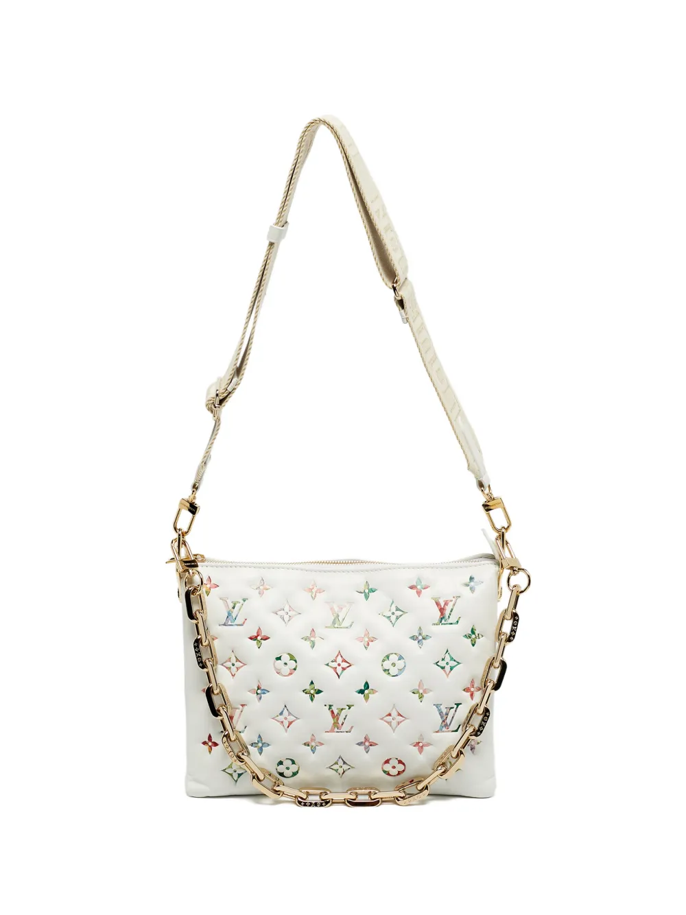 Louis Vuitton Pre-Owned PM Coussin shoulder bag - Bianco