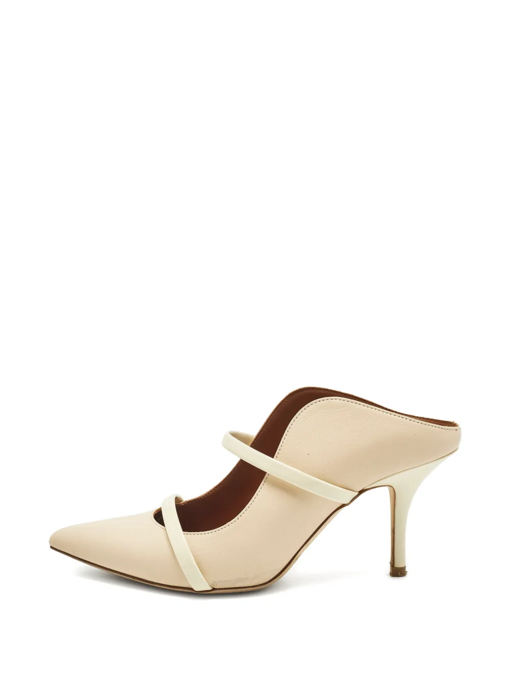 Malone Souliers Maureen strap leather mules - Toni neutri