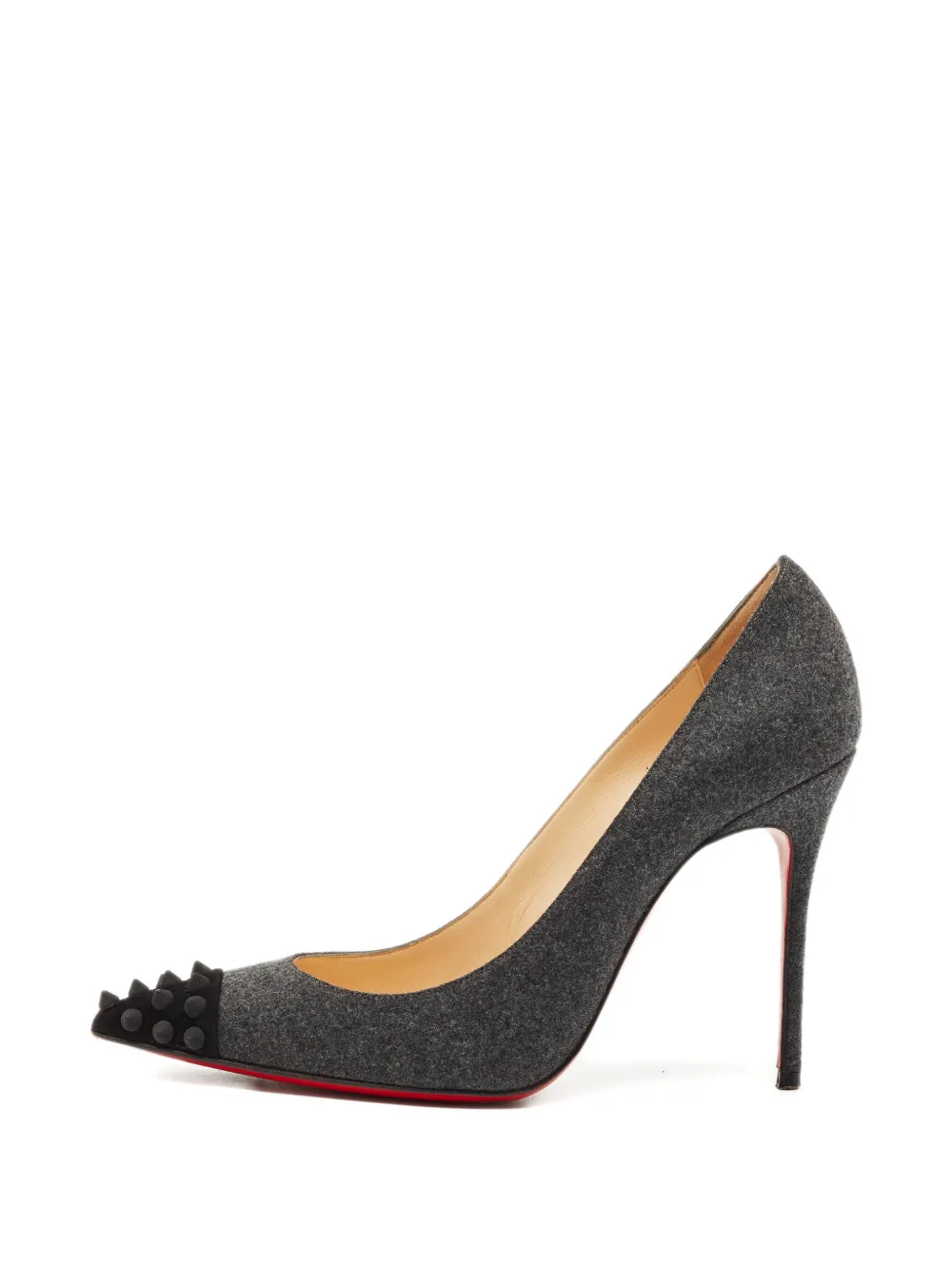 Christian Louboutin Pre-Owned studded pumps - Grau