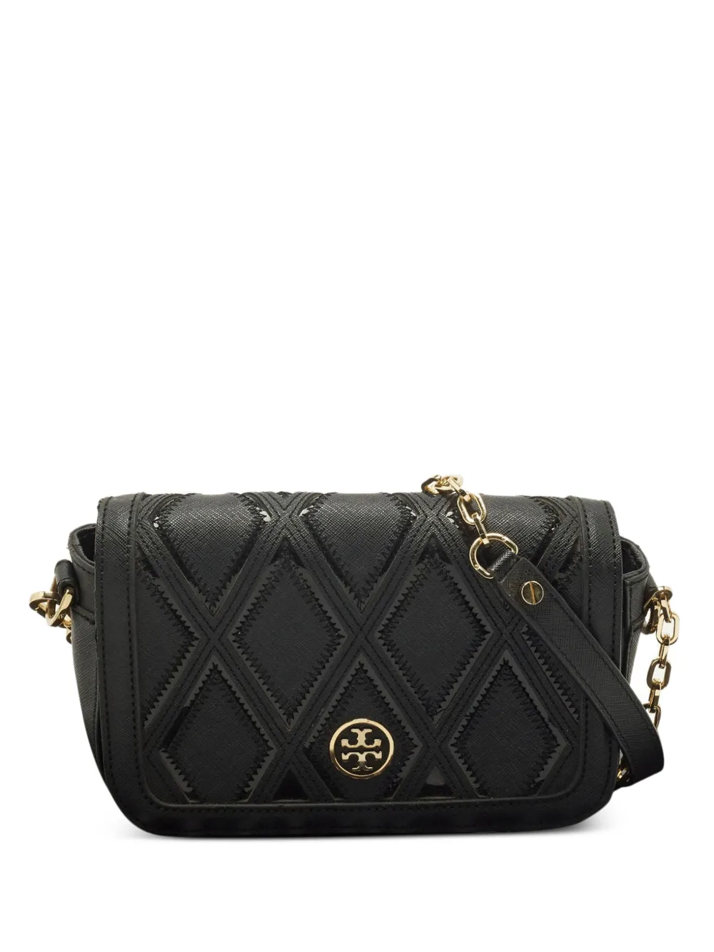 Tory Burch Robinson chain shoulder bag - Nero