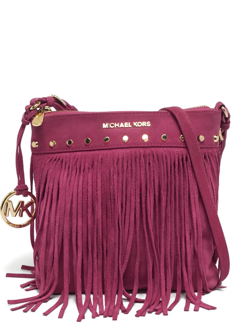 Michael Michael Kors fringe cross body bag - Rosa