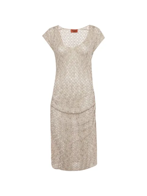 Missoni Pre-Owned lurex knit maxii dress
