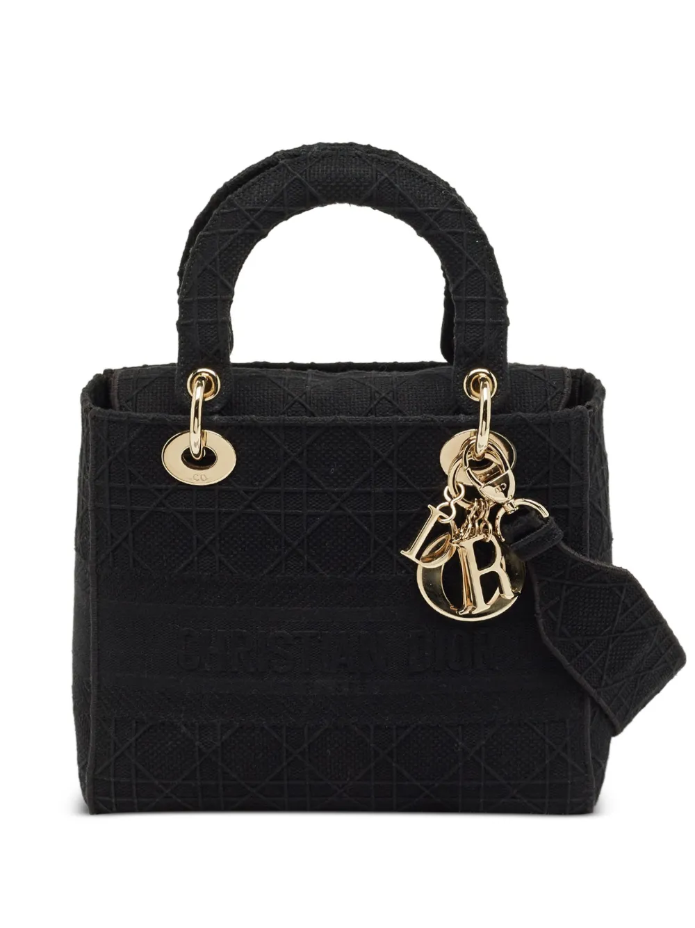 Christian Dior Pre-Owned embroidered tote bag - Nero