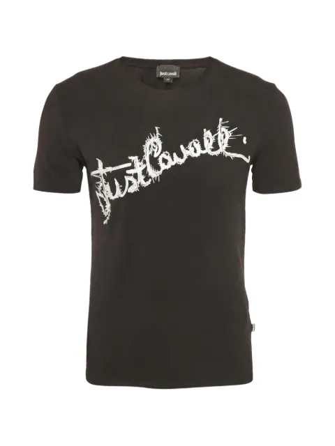 Just Cavalli Vintage logo-print T-shirt