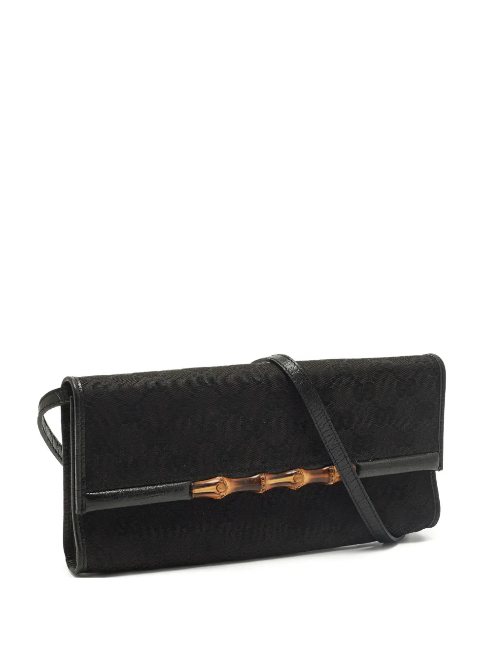 Gucci Pre-Owned monogram clutch bag - Nero