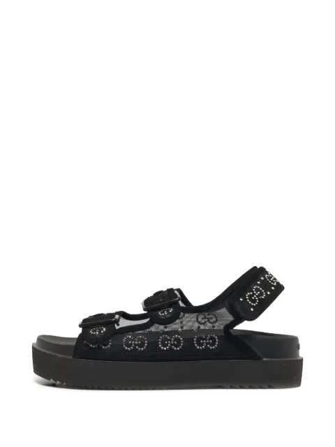 Gucci Pre-Owned crystal platform sandals
