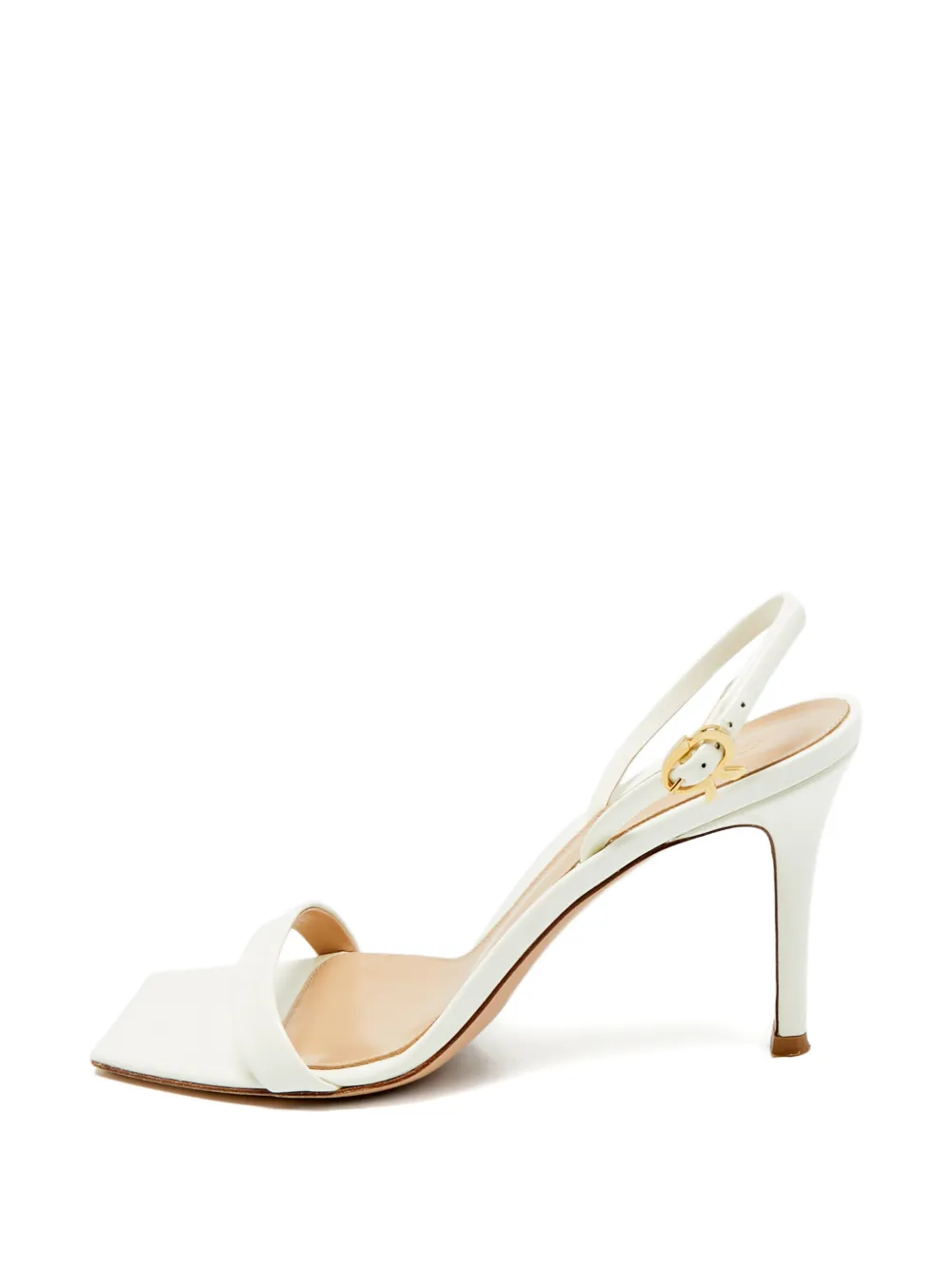 Gianvito Rossi Ribbon sandals - Weiß
