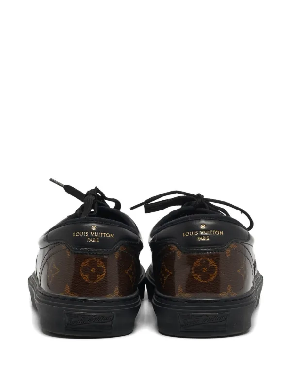Louis Vuitton Pre-Owned Trocadero Monogram Sneakers | Brown | FARFETCH