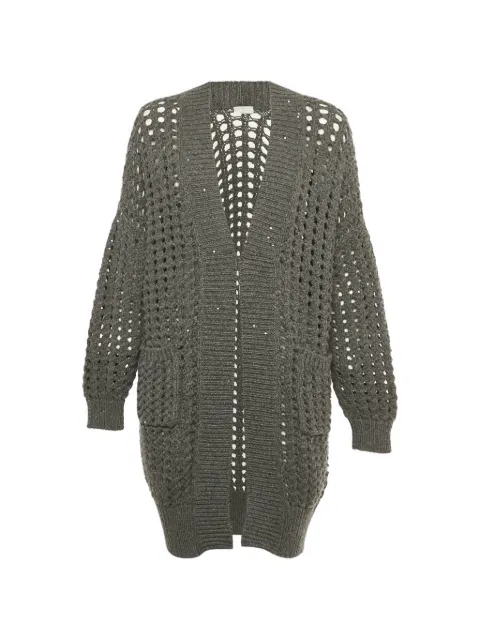 Brunello Cucinelli Vintage open-knit cardigan