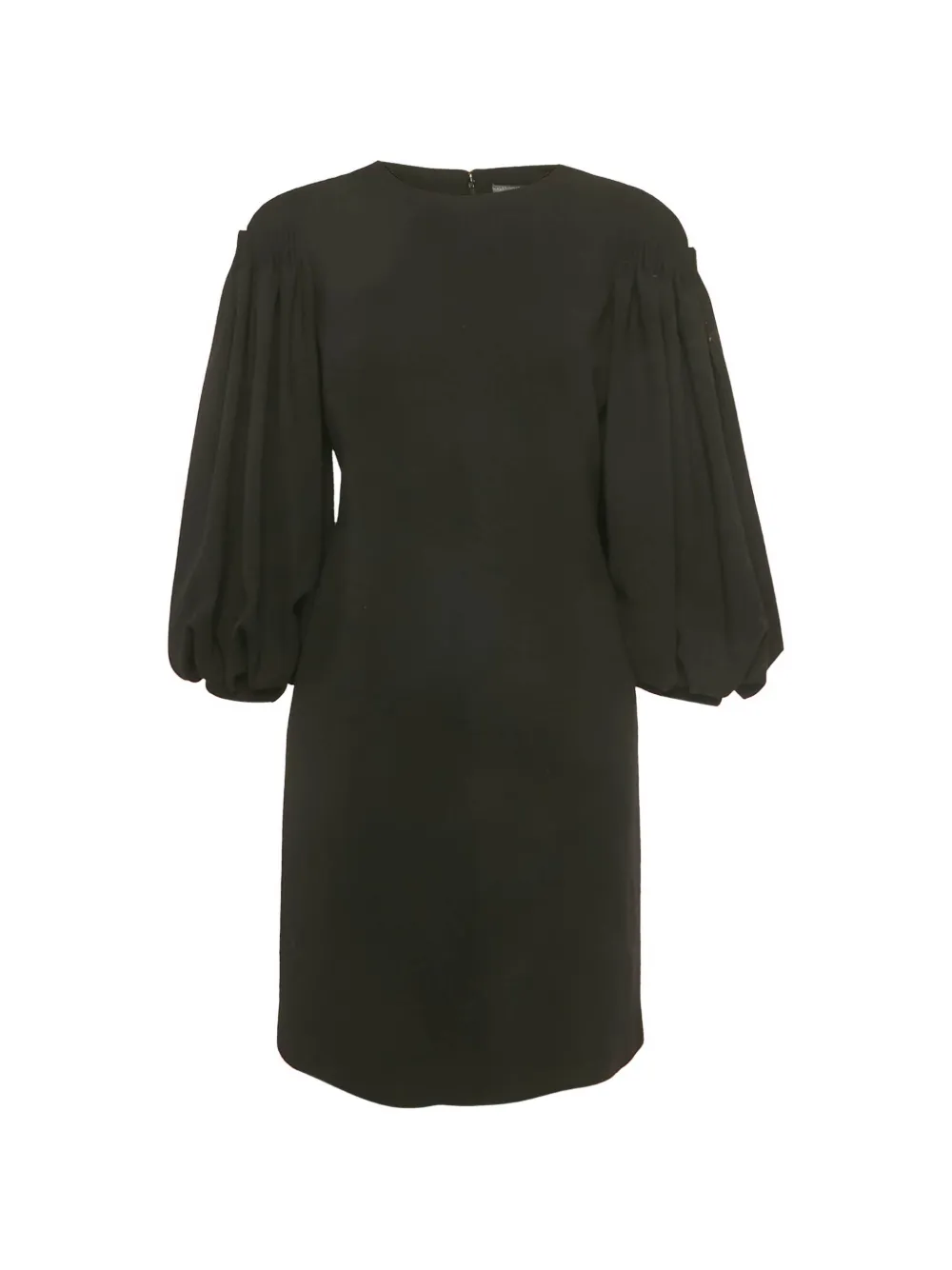 Alexander McQueen Pre-Owned black puff-sleeve mini dress - Nero