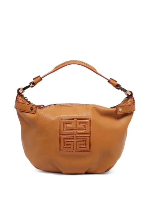 Givenchy Pre-Owned Greca leather shoulder bag