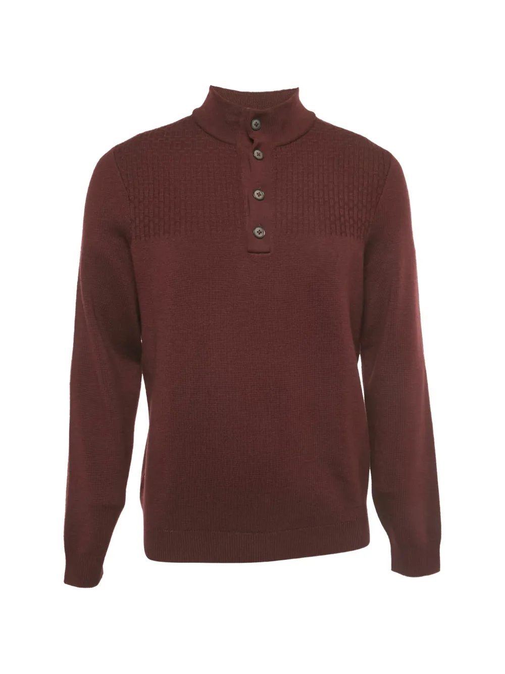 BOSS button knitwear - Rosso