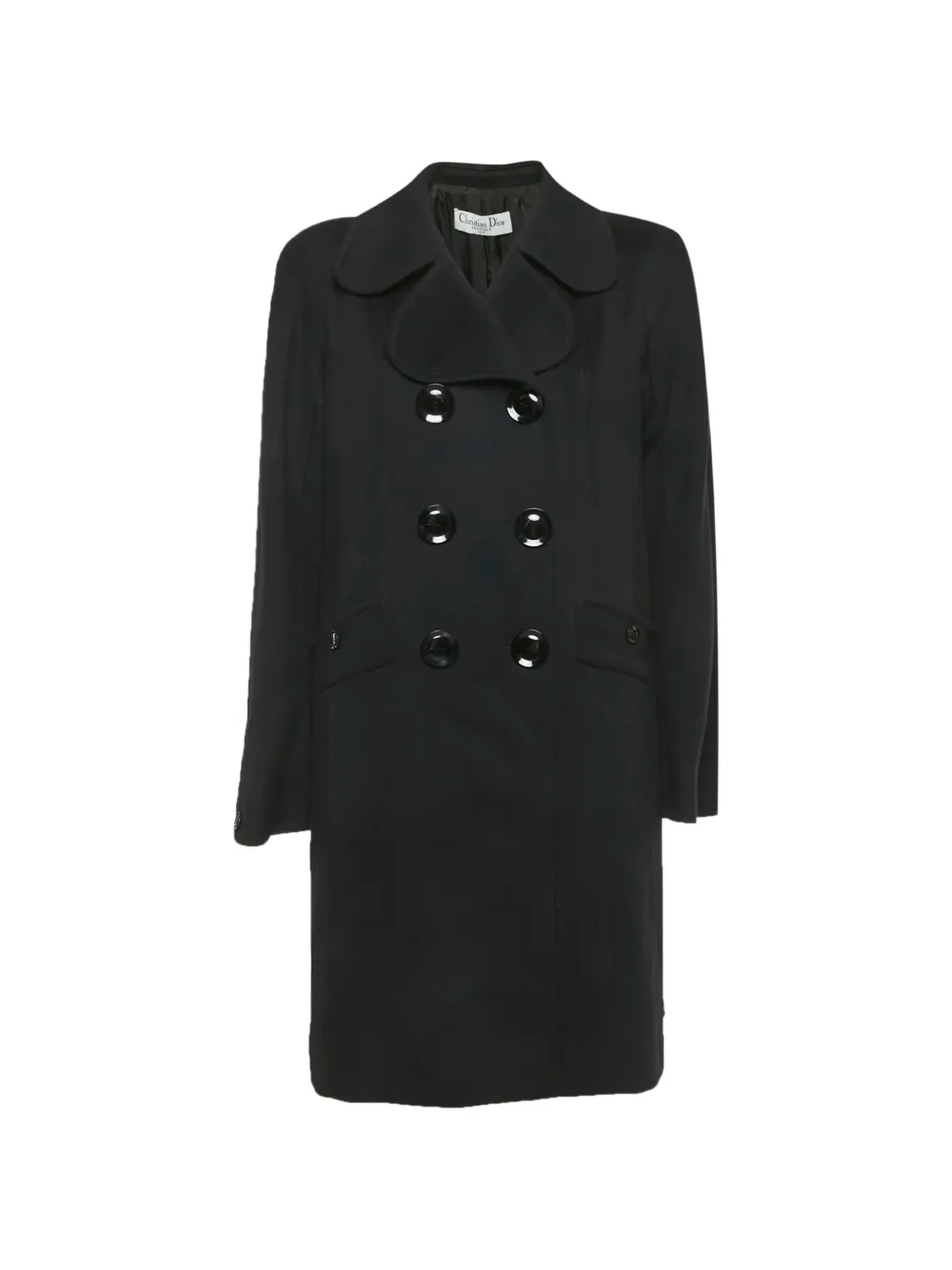 Christian Dior Pre-Owned double-breasted coat - Nero