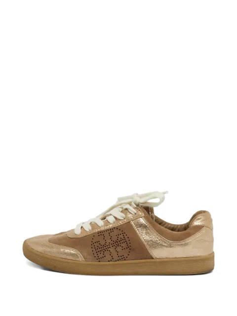 Tory Burch perforated-logo sneakers