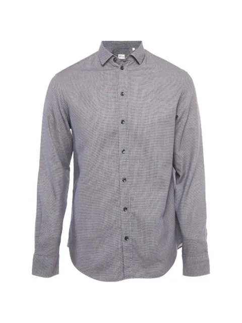 Armani Vintage patterned woven shirt