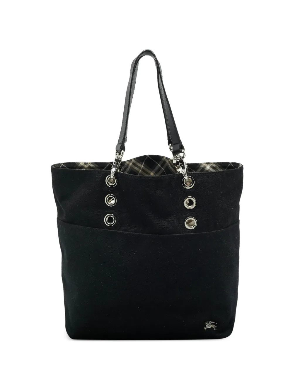 Burberry Pre-Owned canvas tote bag - Nero