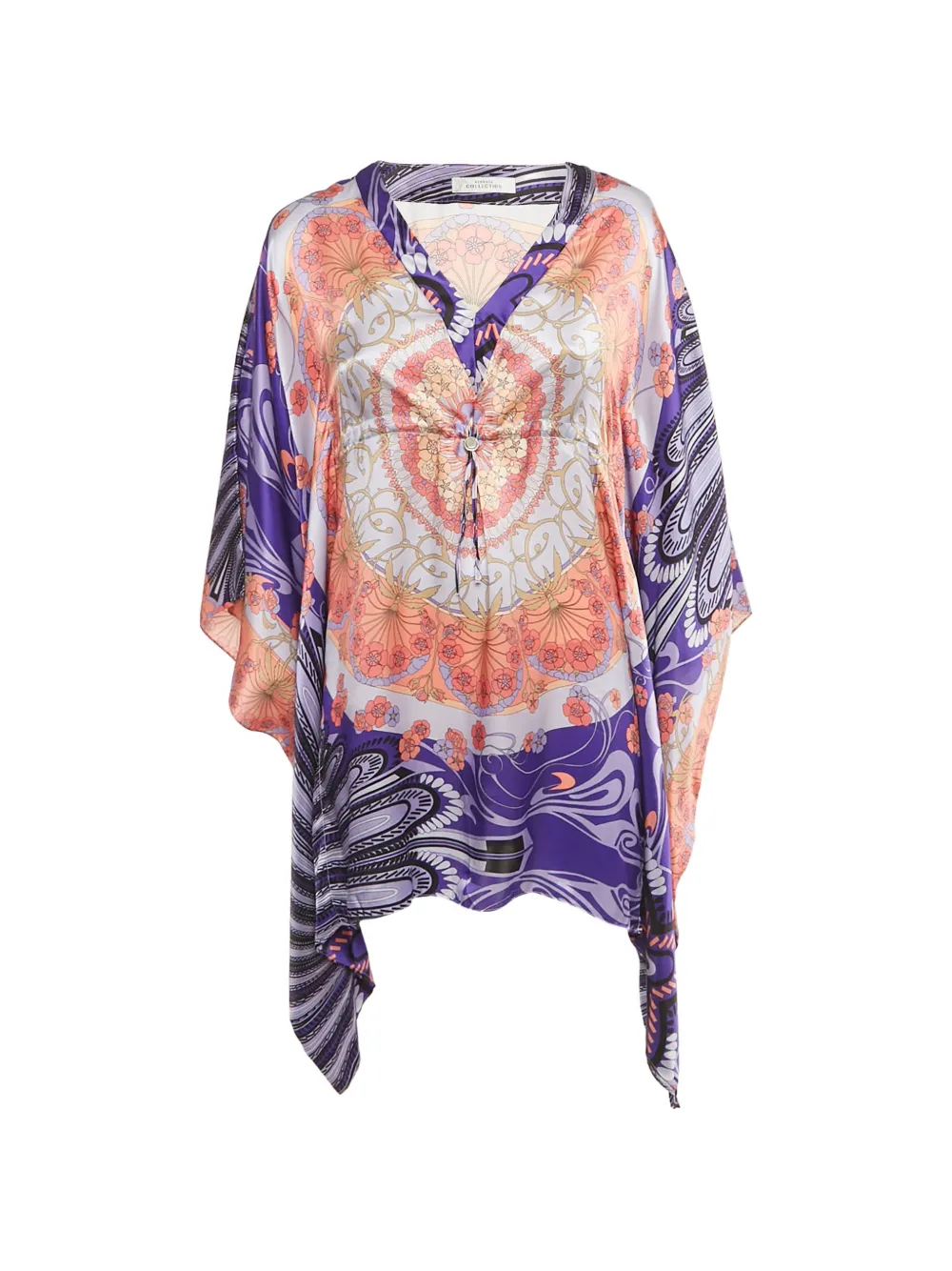 Versace Pre-Owned silk tunic - Viola
