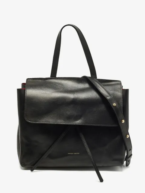 Mansur Gavriel flap leather tote bag