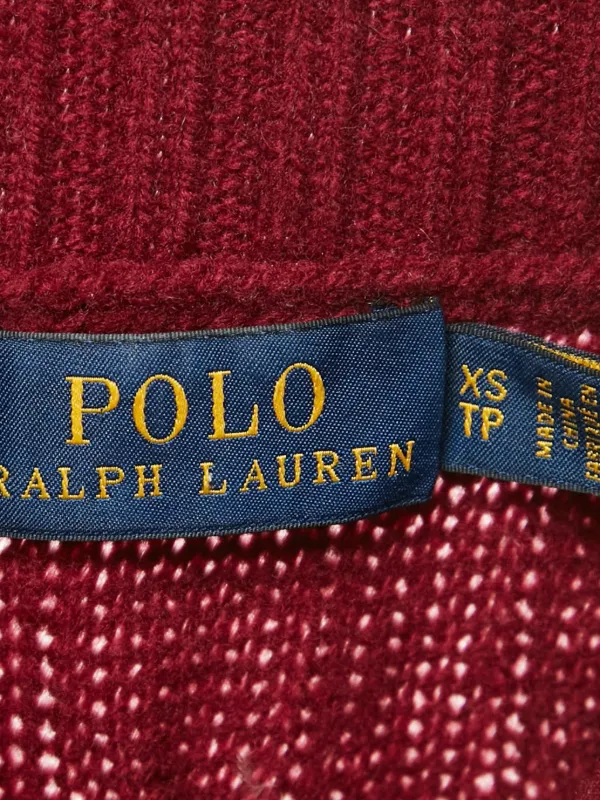 Polo Ralph Lauren Vintage ケーブルニット タートルネックセーター 