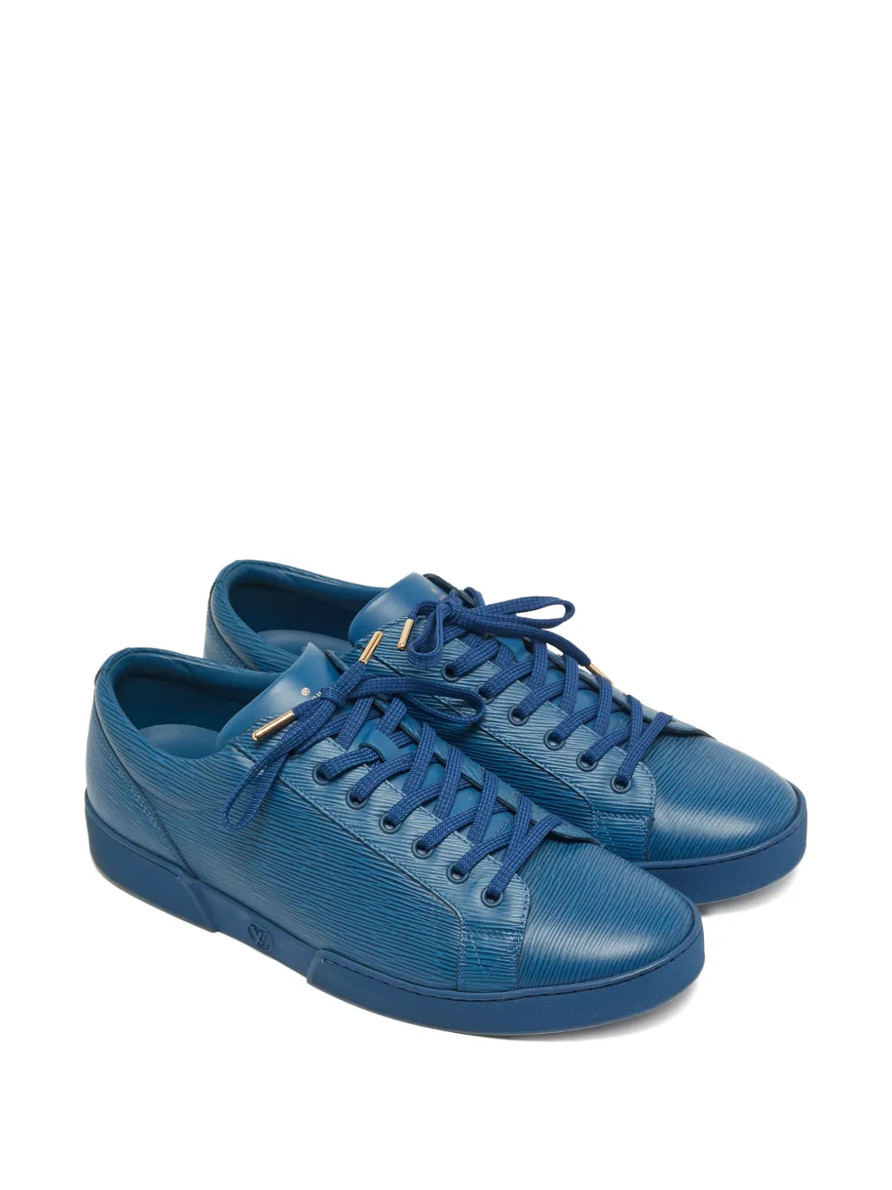 Louis Vuitton Pre-Owned Concode textured leather sneakers - Blu