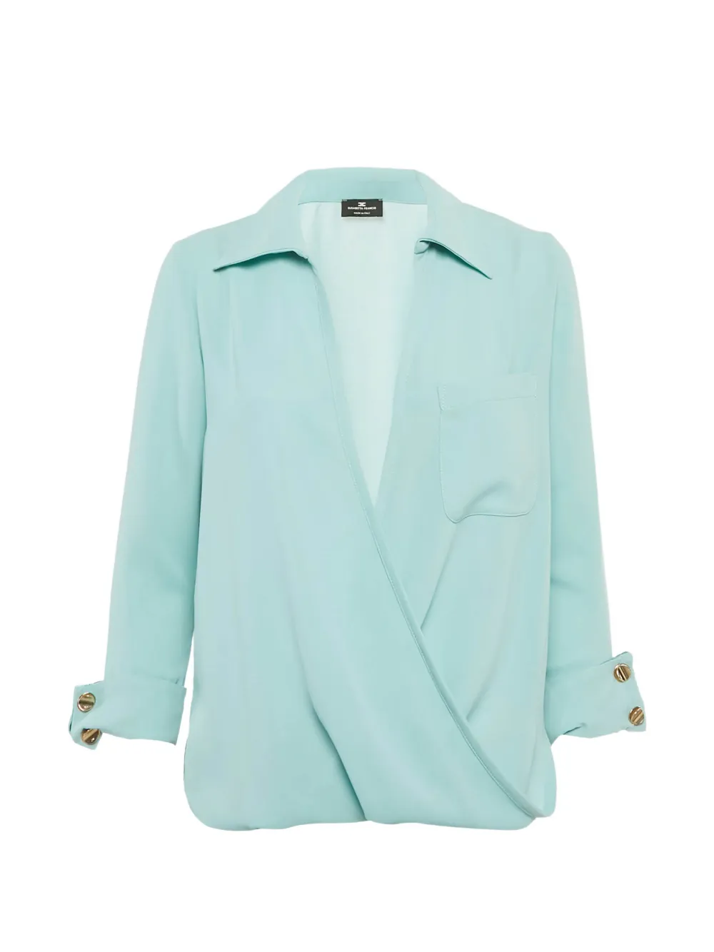 Elisabetta Franchi V-neck blouse - Blau