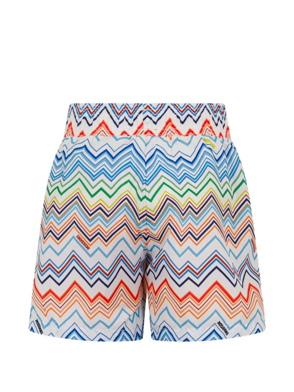  Missoni Kids Zigzag-pattern Shorts - White 