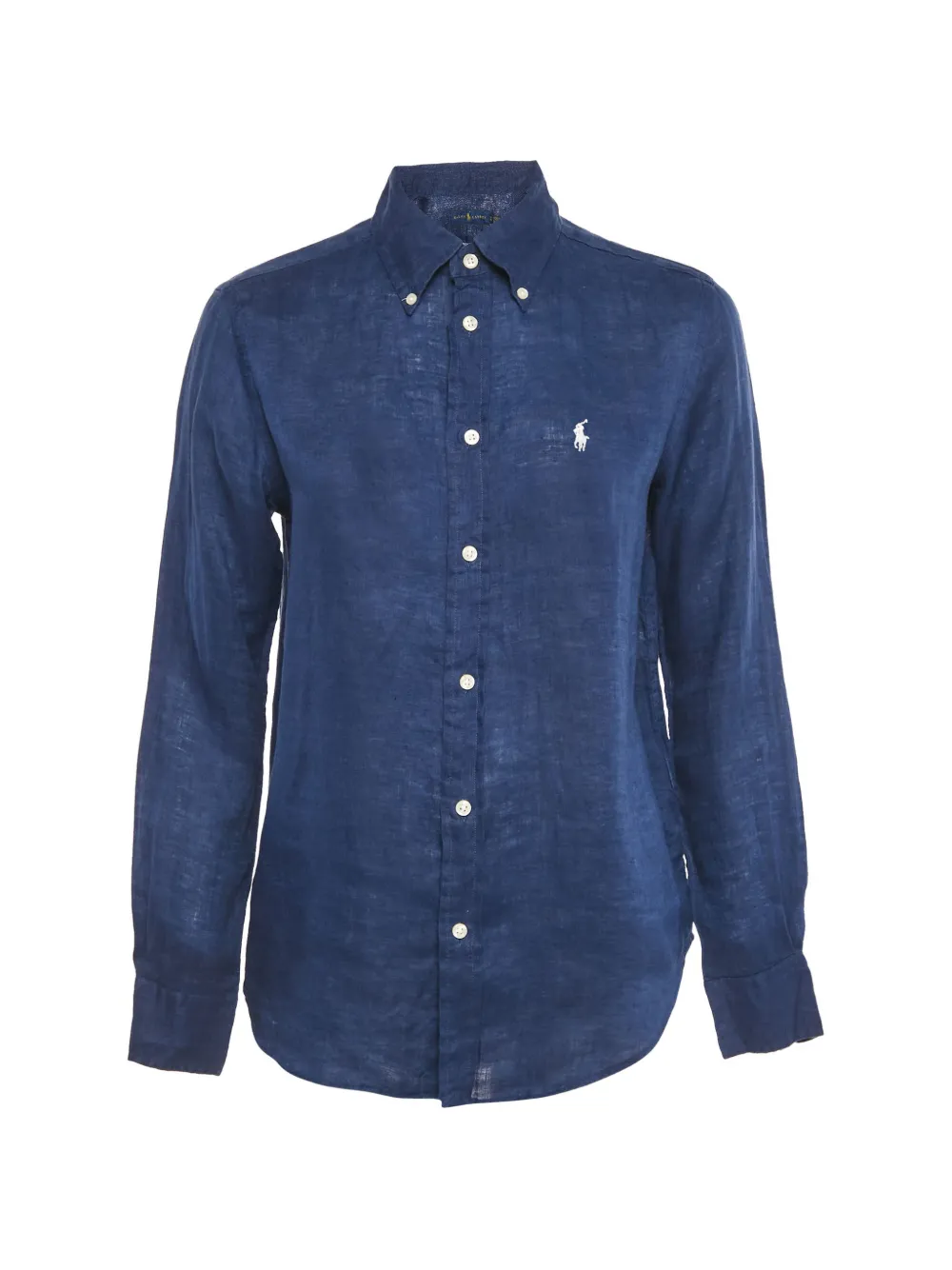 Polo Ralph Lauren Vintage linen button blouse - Blu