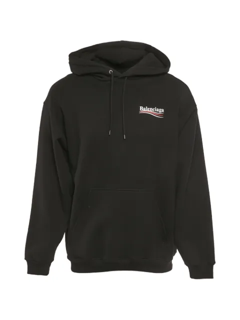 Balenciaga Pre-Owned logo-print hoodie